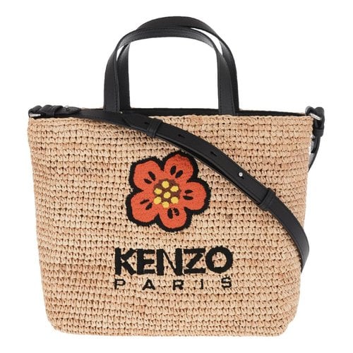 Pre-owned Kenzo Tote In Brown