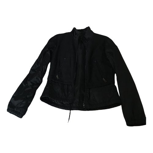 Pre-owned Prada Biker Jacket In Black