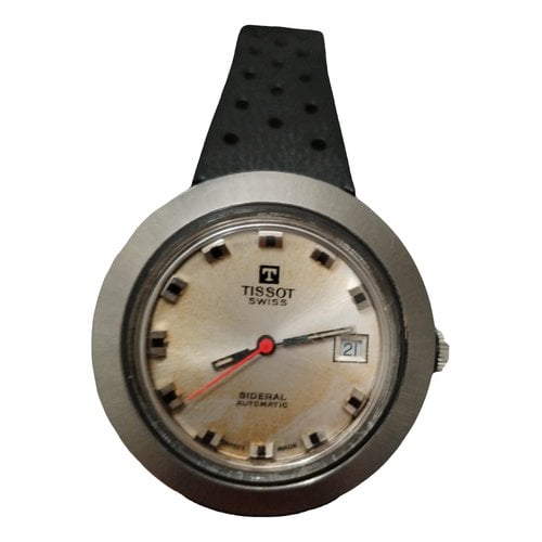 Pre-owned Tissot Watch In Anthracite