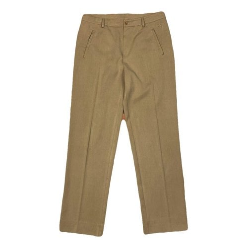 Pre-owned Burberry Chino Pants In Brown