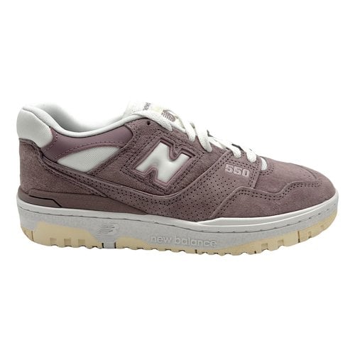 Pre-owned New Balance 550 Trainers In Pink
