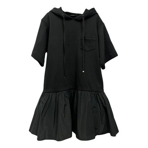 Pre-owned Moncler Mid-length Dress In Black