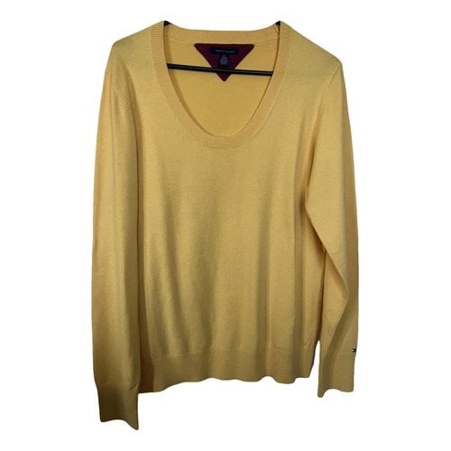 Pre-owned Tommy Hilfiger Knitwear In Yellow