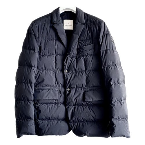 Pre-owned Moncler Classic Vest In Blue