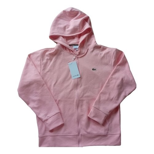 Pre-owned Lacoste Vest In Pink