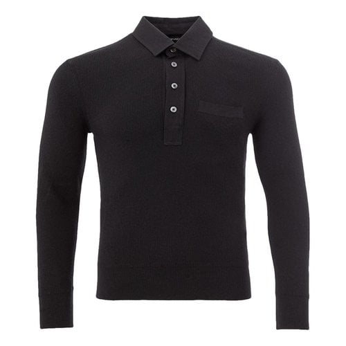 Pre-owned Tom Ford Wool Pull In Black