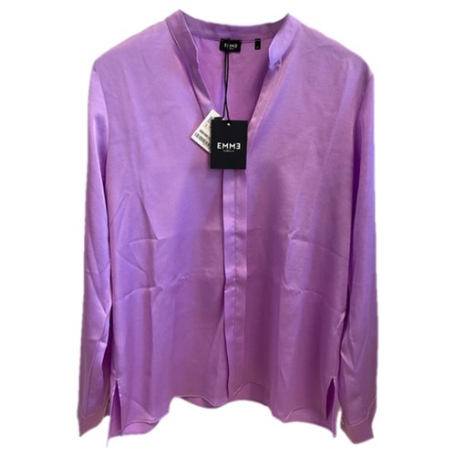 Pre-owned Emme Marella Blouse In Purple