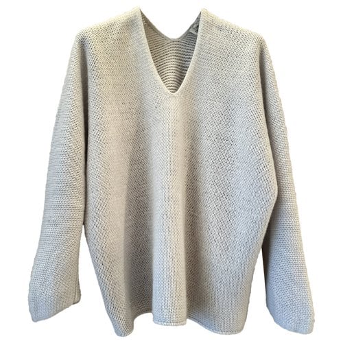 Pre-owned Sminfinity Cashmere Sweatshirt In Blue