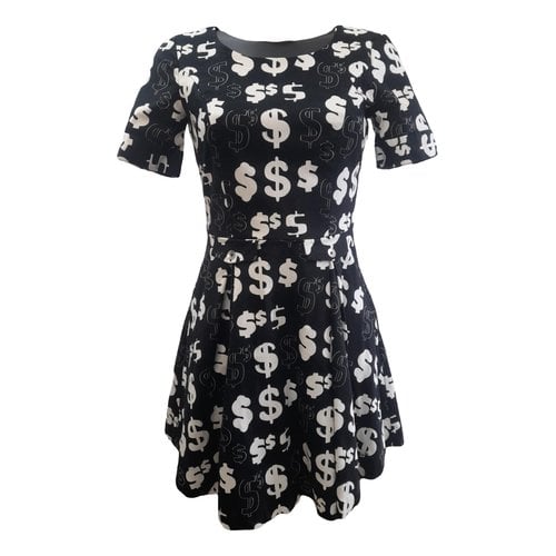 Pre-owned Andy Warhol Mid-length Dress In Black