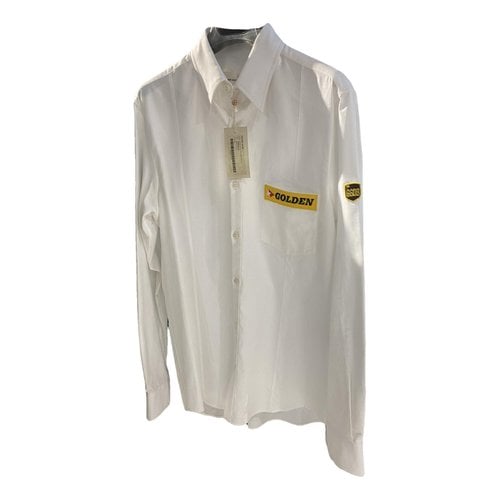 Pre-owned Golden Goose Shirt In White