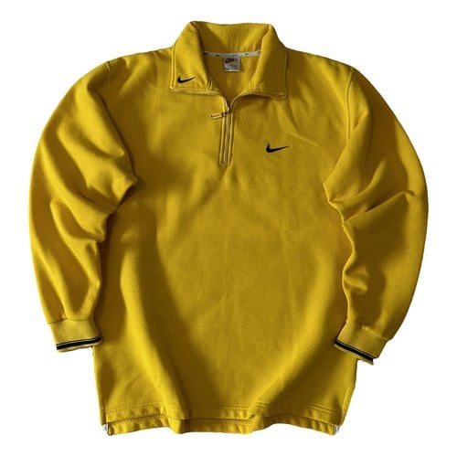 Pre-owned Nike Sweatshirt In Yellow