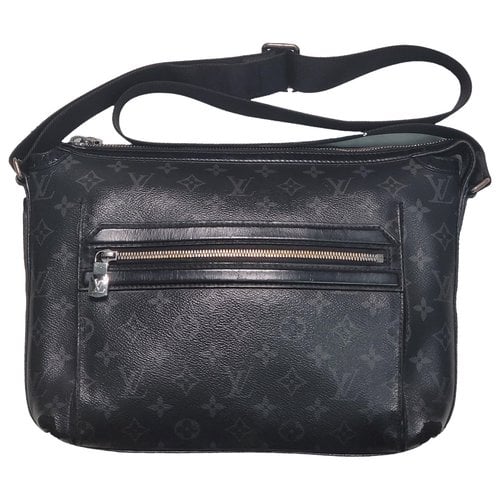Pre-owned Louis Vuitton Cloth Bag In Black