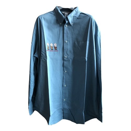 Pre-owned Jc De Castelbajac Shirt In Turquoise