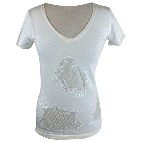 Pre-owned Ermanno Scervino T-shirt In White