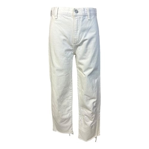 Pre-owned Boyish Large Jeans In White