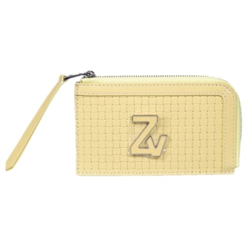 Pre-owned Zadig & Voltaire Leather Wallet In Yellow