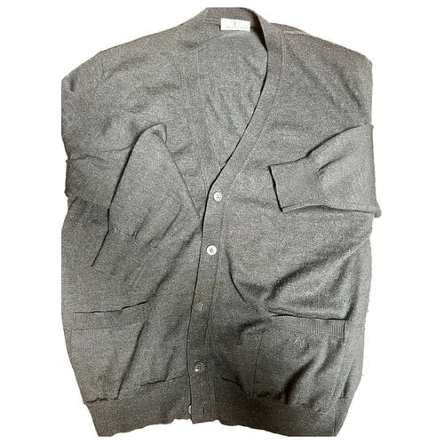 Pre-owned Valentino Wool Knitwear & Sweatshirt In Grey