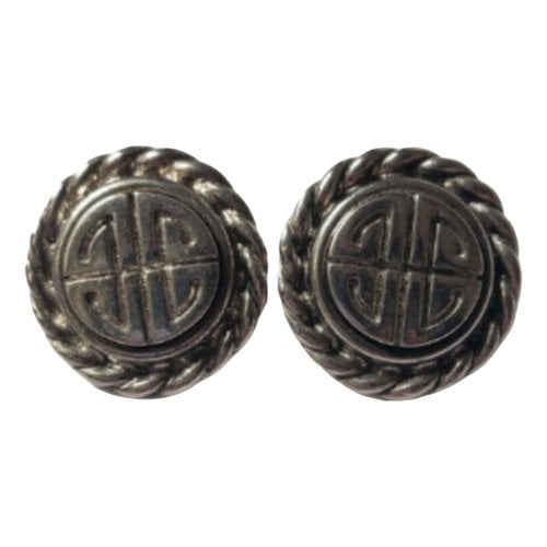 Pre-owned Givenchy Earrings In Silver