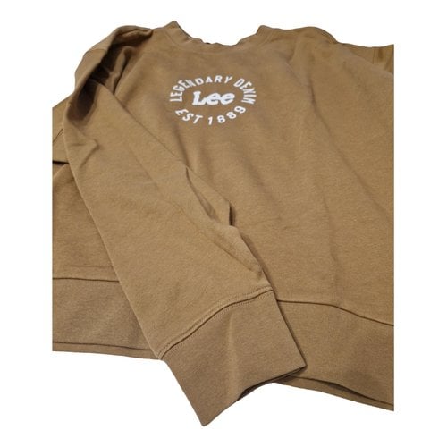 Pre-owned Lee Sweatshirt In Camel
