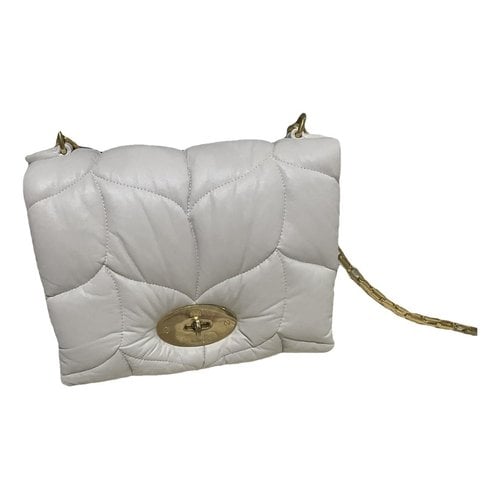 Pre-owned Mulberry Leather Crossbody Bag In White