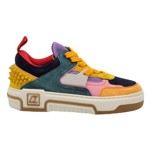 Pre-owned Christian Louboutin Trainers In Multicolour