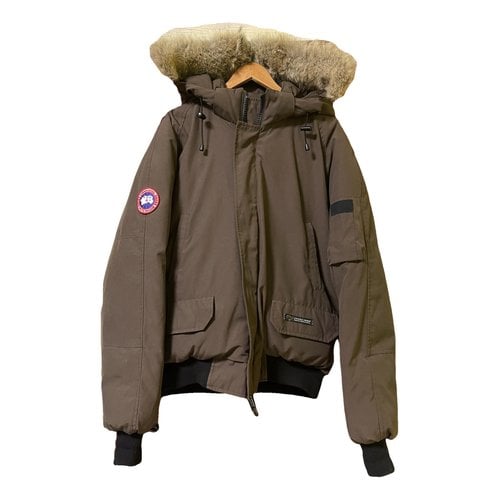 Pre-owned Canada Goose Chilliwack Jacket In Brown