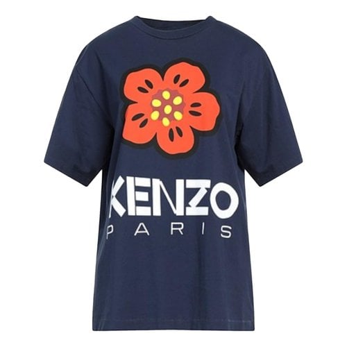 Pre-owned Kenzo T-shirt In Navy