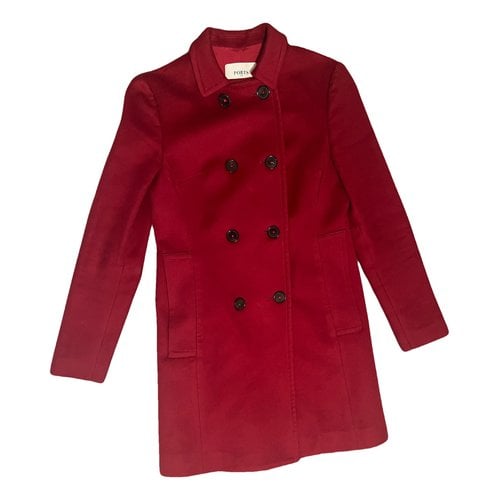 Pre-owned Ports 1961 Wool Coat In Red