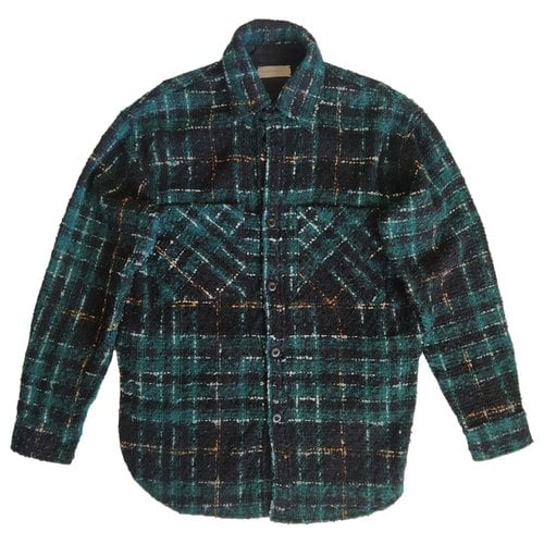 Pre-owned Faith Connexion Wool Shirt In Green