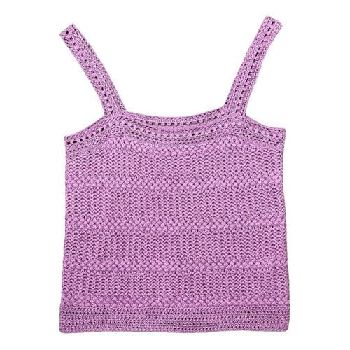 Pre-owned Vince Camisole In Purple