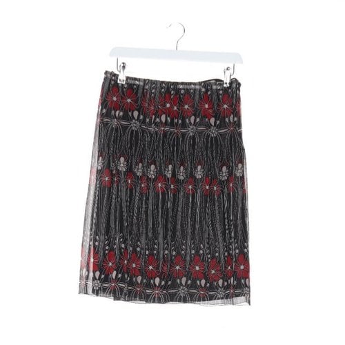 Pre-owned Miu Miu Silk Skirt In Multicolour