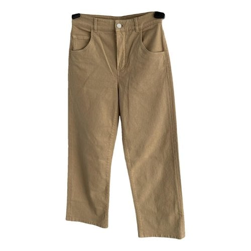 Pre-owned Loro Piana Large Pants In Camel