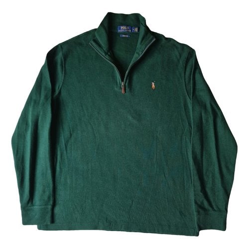 Pre-owned Polo Ralph Lauren Sweatshirt In Green