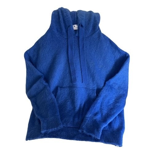 Pre-owned Off-white Wool Sweatshirt In Blue
