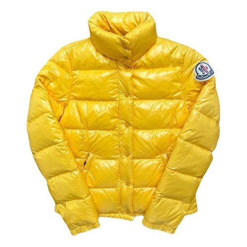 Pre-owned Moncler Jacket In Yellow