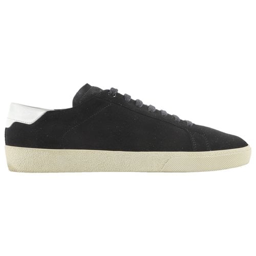Pre-owned Saint Laurent Trainers In Black
