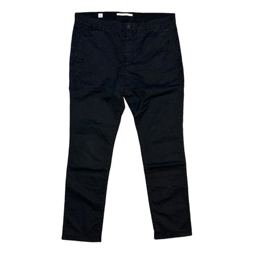 Pre-owned Norse Projects Trousers In Black