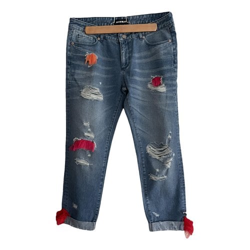 Pre-owned House Of Holland Boyfriend Jeans In Blue