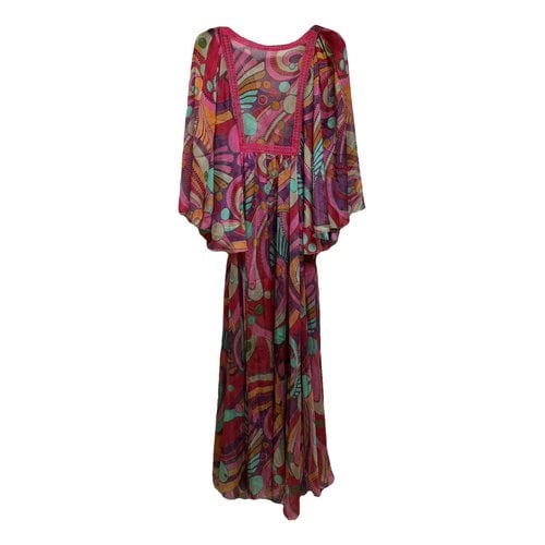 Pre-owned Philosophy Di Alberta Ferretti Silk Dress In Multicolour