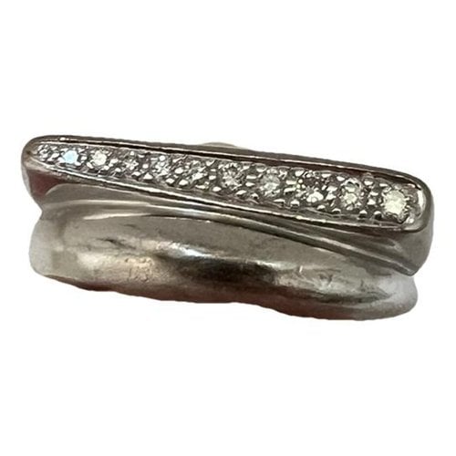 Pre-owned Fred Success White Gold Ring In Grey