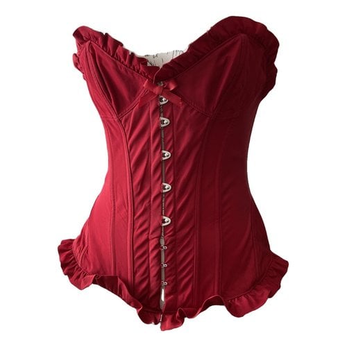 Pre-owned Agent Provocateur Corset In Red