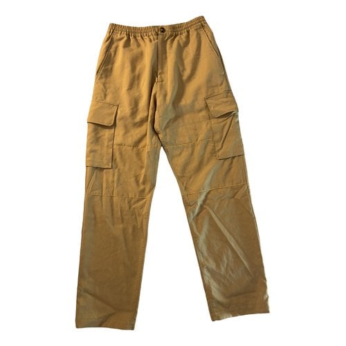 Pre-owned Marni Trousers In Beige