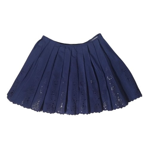 Pre-owned Ermanno Scervino Mid-length Skirt In Blue