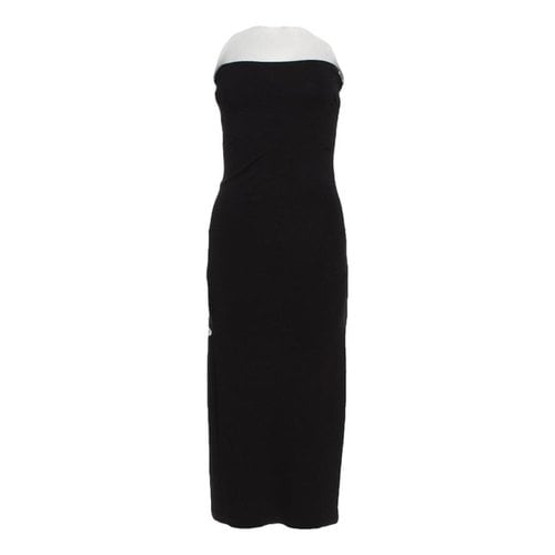 Pre-owned Plein Sud Mid-length Dress In Black