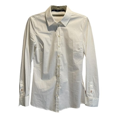 Pre-owned Barbour Blouse In White