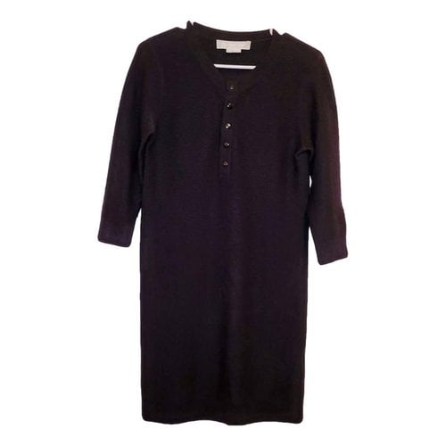 Pre-owned Alexander Wang Cashmere Mid-length Dress In Black