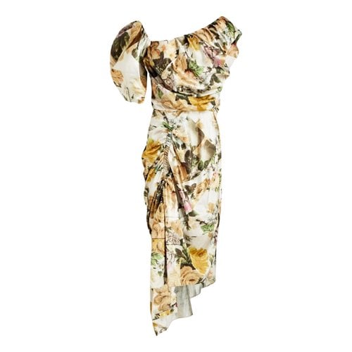 Pre-owned Preen By Thornton Bregazzi Silk Mid-length Dress In Other