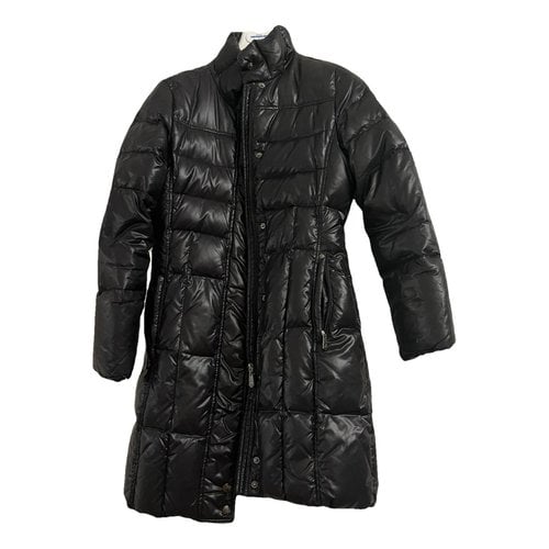 Pre-owned Geographical Norway Puffer In Black