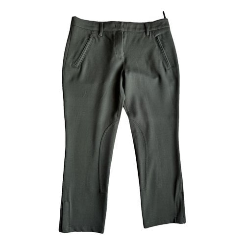 Pre-owned Prada Wool Short Pants In Green