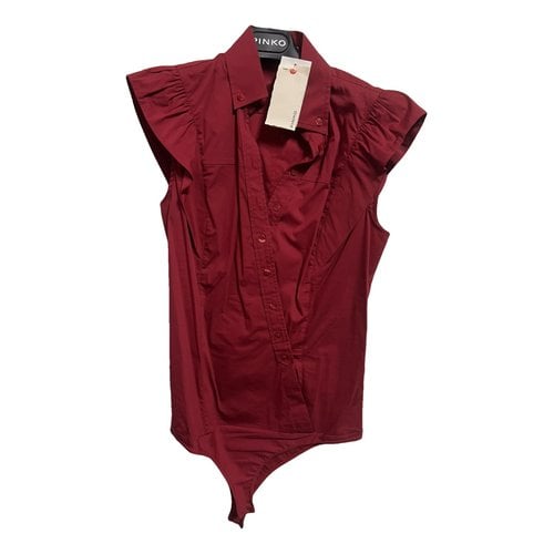 Pre-owned Pinko Blouse In Red